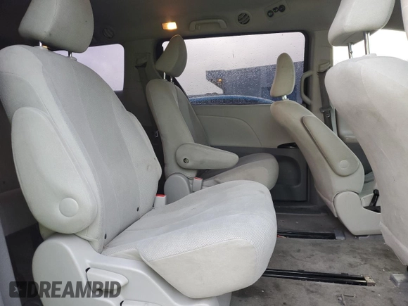 2012 Toyota Sienna with VIN 5TDZK3DC1CS199892, listed as a Copart auction lot 44409615 with 223,327 mi miles and Salvage Title. Bid and sale history available at carsss.com. Image 11.