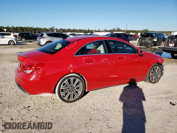 2018 Mercedes-Benz CLA 250 with VIN WDDSJ4EB6JN652106, listed as a Copart auction lot 79602253 with 43,998 mi miles and . Bid and sale history available at DreamBid. Image 3.