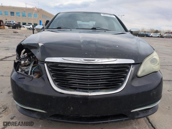 2012 Chrysler 200 LX with VIN 1C3CCBAB1CN223143, listed as a Copart auction lot 50537085 with 191,263 mi miles and Salvage Title. Bid and sale history available at carsss.com. Image 5.