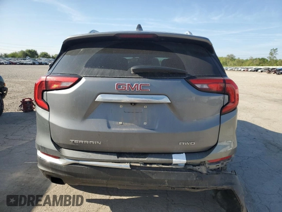 2020 GMC Terrain SLT with VIN 3GKALVEX3LL310072, listed as a Copart auction lot 56194995 with 98,090 mi miles and Salvage title. Bid and sale history available at DreamBid. Image 6.