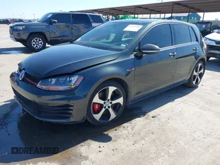2017 Volkswagen Golf GTI S with VIN 3VW447AU1HM049147, listed as a IAAI auction lot 41775702 with 70,100 mi miles. Bid and sale history available at carsss.com. Image 19.