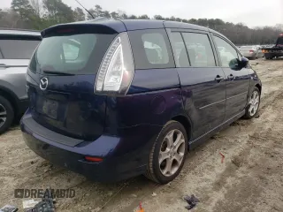 2009 Mazda 5 Sport with VIN JM1CR29L890332275, listed as a Copart auction lot 87152704 with 117,945 mi miles and Salvage title. Bid and sale history available at DreamBid. Image 3.