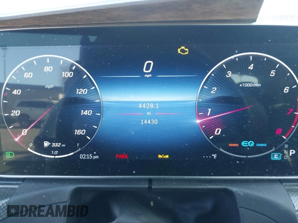 2022 Mercedes-Benz C 300 with VIN W1KAF4GB4NR020021, listed as a IAAI auction lot 41412120 with 14,430 mi miles and . Bid and sale history available at DreamBid. Image 7.