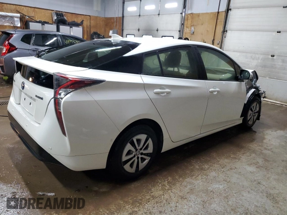 2018 Toyota Prius Two with VIN JTDKARFU4J3055426, listed as a Copart auction lot 48666015 with 76,921 mi miles and Clean Title. Bid and sale history available at carsss.com. Image 3.