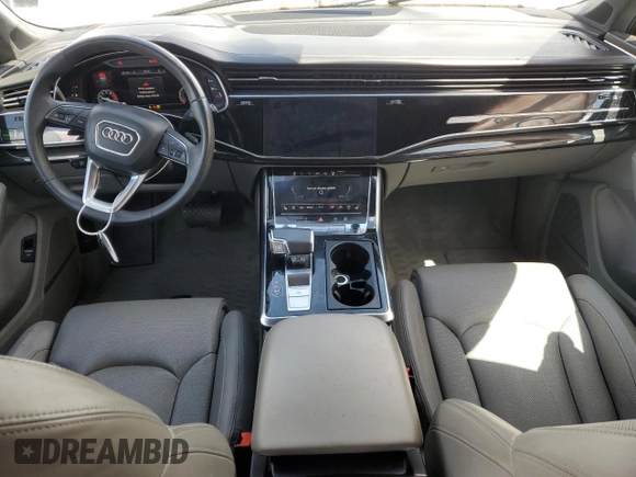 2023 Audi Q7 Prestige with VIN WA1VXBF75PD024969, listed as a Copart auction lot 53793885 with 23,723 mi miles and Salvage title. Bid and sale history available at DreamBid. Image 8.