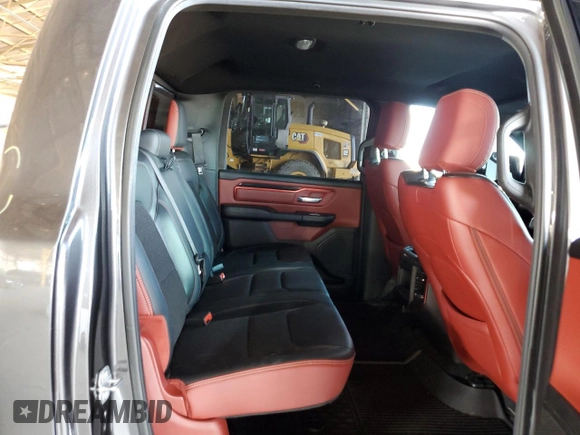 2019 Ram 1500 with VIN 1C6RRELG7KN716670, listed as a Copart auction lot 70481274 with 115,830 mi miles and Salvage title. Bid and sale history available at DreamBid. Image 10.