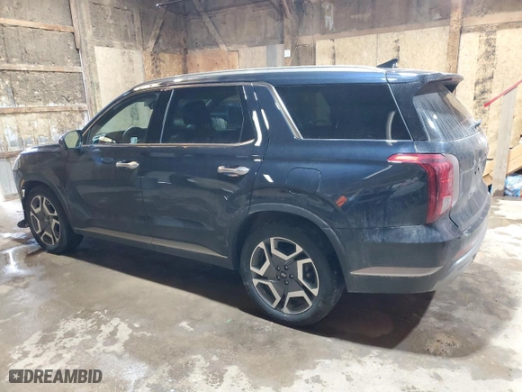 2024 Hyundai Palisade SEL with VIN KM8R4DGE4RU722853, listed as a Copart auction lot 51975535 with 42,906 mi miles and Clean Title. Bid and sale history available at carsss.com. Image 2.
