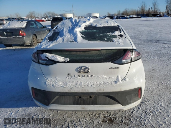 2020 Hyundai Ioniq SE with VIN KMHC75LJ7LU076365, listed as a Copart auction lot 43585025 with 105,965 mi miles and Salvage title. Bid and sale history available at DreamBid. Image 6.