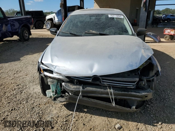 2012 Volkswagen Jetta Sedan S w/Sunroof with VIN 3VW2K7AJ8CM407243, listed as a Copart auction lot 76411654 with 71,645 mi miles and Salvage Title. Bid and sale history available at carsss.com. Image 5.