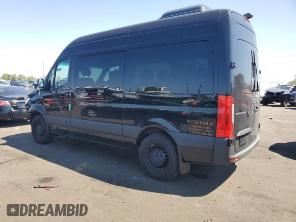 2024 Mercedes-Benz Sprinter with VIN W1Z4NFHY4RP668167, listed as a Copart auction lot 69724604 with 2,342 mi miles and Salvage Title. Bid and sale history available at DreamBid. Image 2.