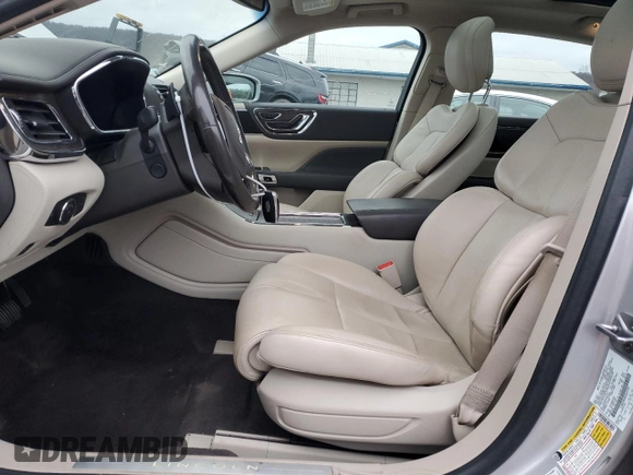 2017 Lincoln Continental Select with VIN 1LN6L9SP6H5627781, listed as a Copart auction lot 86077124 with 38,426 mi miles and Salvage title. Bid and sale history available at DreamBid. Image 7.