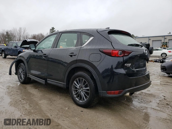 2019 Mazda CX-5 Sport with VIN JM3KFBBM1K0519345, listed as a Copart auction lot 50232985 with 157,792 mi miles and Salvage Title. Bid and sale history available at DreamBid. Image 2.