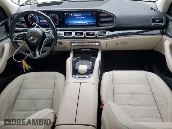 2024 Mercedes-Benz GLE 450 with VIN 4JGFB5KB7RB098389, listed as a Copart auction lot 45566685 with 18,283 mi miles and Salvage title. Bid and sale history available at DreamBid. Image 8.