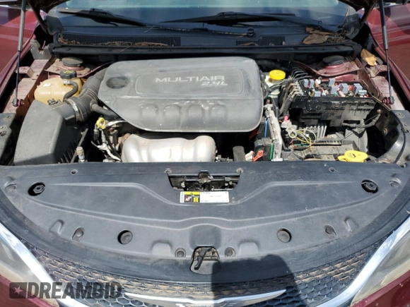 2015 Chrysler 200 Limited with VIN 1C3CCCAB0FN705158, listed as a Copart auction lot 65222615 with 181,069 mi miles and Clean title. Bid and sale history available at DreamBid. Image 11.