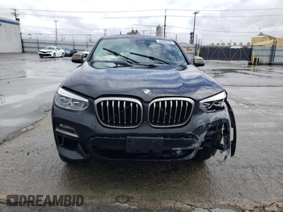 2020 BMW X4 M40i with VIN 5UX2V5C08LLE69327, listed as a Copart auction lot 45966793 with 0 mi miles. Bid and sale history available at carsss.com. Image 5.