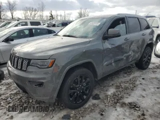 2022 Jeep Grand Cherokee WK Laredo E with VIN 1C4RJFAG8NC114126, listed as a Copart auction lot 42422415 with 21,049 mi miles and Salvage Title. Bid and sale history available at carsss.com. Image 1.