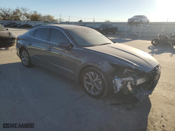 2022 Hyundai Sonata SEL with VIN KMHL14JA0NA232717, listed as a Copart auction lot 83670424 with 41,033 mi miles and Salvage Title. Bid and sale history available at carsss.com. Image 4.