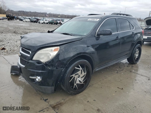 2013 Chevrolet Equinox LT with VIN 2GNALPEK9D6255829, listed as a Copart auction lot 47598575 with 171,319 mi miles and Salvage Title. Bid and sale history available at carsss.com. Image 1.