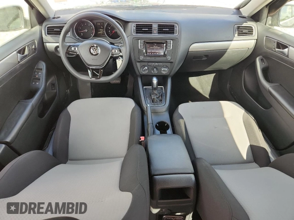 2017 Volkswagen Jetta S with VIN 3VW2B7AJ9HM344306, listed as a Copart auction lot 60256965 with 23,055 mi miles and Salvage title. Bid and sale history available at DreamBid. Image 8.