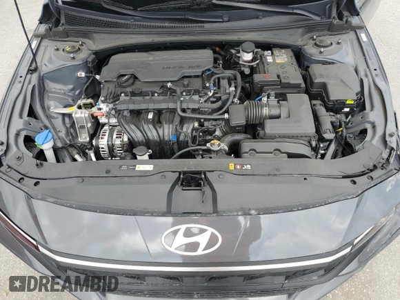 2024 Hyundai Elantra SE with VIN KMHLL4DGXRU814158, listed as a Copart auction lot 64657335 with 13,995 mi miles and Non repairable. Bid and sale history available at DreamBid. Image 11.