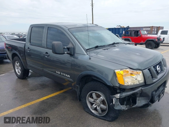 2010 Nissan Titan Pro-4X with VIN 1N6BA0EC9AN323943, listed as a IAAI auction lot 42795482 with 200,453 mi miles and . Bid and sale history available at DreamBid. Image 1.