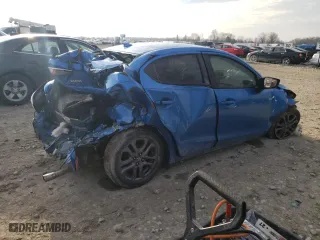 2019 Toyota Yaris Sedan L with VIN 3MYDLBYVXKY508510, listed as a Copart auction lot 63175614 with 71,176 mi miles and Salvage Title. Bid and sale history available at carsss.com. Image 3.