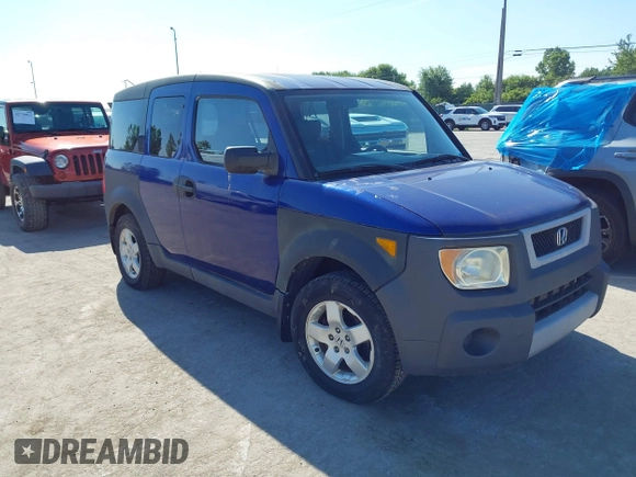 2004 Honda Element EX with VIN 5J6YH28654L033168, listed as a IAAI auction lot 42806064 with 145,195 mi miles and . Bid and sale history available at DreamBid. Image 1.
