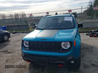 2022 Jeep Renegade Trailhawk with VIN ZACNJDC16NPN46704, listed as a IAAI auction lot 41648262 with 21,358 mi miles and . Bid and sale history available at DreamBid. Image 13.