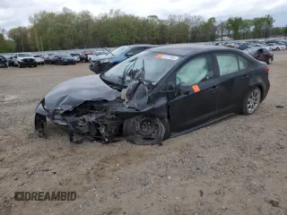 2020 Toyota Corolla LE with VIN JTDEPRAE3LJ036473, listed as a Copart auction lot 51377065 with 84,284 mi miles and Salvage Title. Bid and sale history available at carsss.com. Image 1.