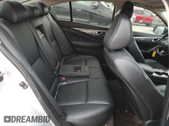 2016 Infiniti Q50 Premium with VIN JN1CV7AP9GM201646, listed as a Copart auction lot 55310955 with 126,180 mi miles and Clean Title. Bid and sale history available at DreamBid. Image 10.