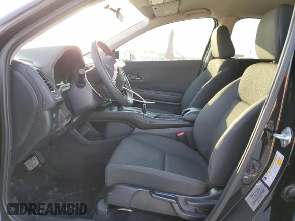2022 Honda HR-V LX with VIN 3CZRU6H35NM702035, listed as a Copart auction lot 78418324 with 28,309 mi miles and Salvage Title. Bid and sale history available at DreamBid. Image 7.