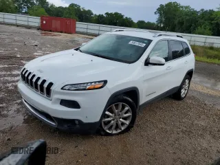2016 Jeep Cherokee Limited with VIN 1C4PJLDB0GW157950, listed as a Copart auction lot 54617045 with 115,722 mi miles and Salvage title. Bid and sale history available at DreamBid. Image 1.