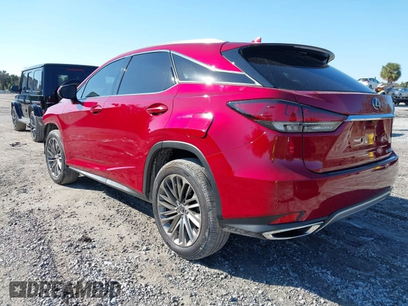 2021 Lexus RX with VIN 2T2JZMAA7MC191660, listed as a IAAI auction lot 41609520 with 45,736 mi miles. Bid and sale history available at carsss.com. Image 3.