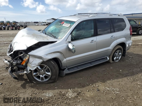 2009 Lexus GX 470 z VIN JTJBT20X490174351, wystawiony jako Copart lot #48055095 z przebiegiem 115 365 mil mil oraz Szkoda całkowita • Salvage title. Historia ofert i sprzedaży dostępna na DreamBid. Obrazek 1.