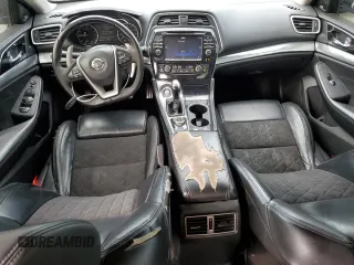 2017 Nissan Maxima SV with VIN 1N4AA6AP3HC452802, listed as a Copart auction lot 50553295 with 189,349 mi miles and Salvage Title. Bid and sale history available at DreamBid. Image 8.