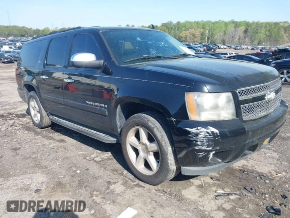 2007 Chevrolet Suburban LT with VIN 1GNFC16077R409950, listed as a IAAI auction lot 41882474 with 266,195 mi miles and . Bid and sale history available at DreamBid. Image 1.