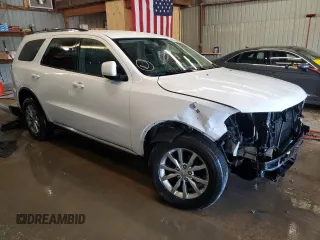 2018 Dodge Durango SXT with VIN 1C4RDJAG7JC248243, listed as a Copart auction lot 60323325 with 62,800 mi miles and Salvage title. Bid and sale history available at DreamBid. Image 4.