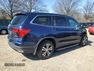 2018 Honda Pilot EX-L with VIN 5FNYF6H69JB044322, listed as a Copart auction lot 48287155 with 61,096 mi miles and Salvage title. Bid and sale history available at DreamBid. Image 3.