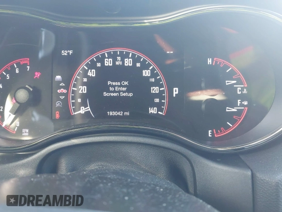 2019 Dodge Durango GT z VIN 1C4RDJDG5KC651411, wystawiony jako IAAI lot #42056540 z przebiegiem 193 042 mil mil oraz . Historia ofert i sprzedaży dostępna na DreamBid. Obrazek 7.