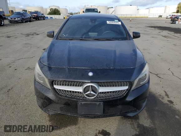 2015 Mercedes-Benz CLA 250 with VIN WDDSJ4EBXFN248085, listed as a Copart auction lot 50968685 with 164,339 mi miles and Salvage Title. Bid and sale history available at DreamBid. Image 5.