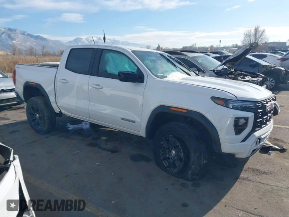 2024 GMC Canyon 4WD Elevation with VIN 1GTP6BEK1R1223920, listed as a IAAI auction lot 41101813 with 1 mi miles. Bid and sale history available at carsss.com. Image 1.