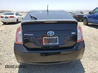 2013 Toyota Prius One with VIN JTDKN3DU7D0340437, listed as a Copart auction lot 61676205 with 206,566 mi miles and Clean title. Bid and sale history available at DreamBid. Image 6.