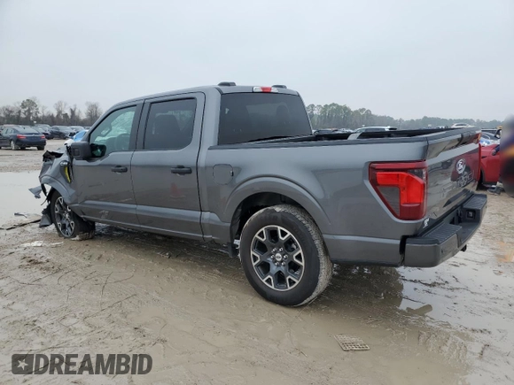 2024 Ford F-150 STX with VIN 1FTEW2KP8RKE37496, listed as a Copart auction lot 88336225 with 1,780 mi miles and Salvage Title. Bid and sale history available at carsss.com. Image 3.