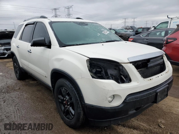 2010 GMC Acadia SLE with VIN 1GKLRLED1AJ152742, listed as a Copart auction lot 89223145 with 195,656 mi miles and Salvage Title. Bid and sale history available at DreamBid. Image 4.