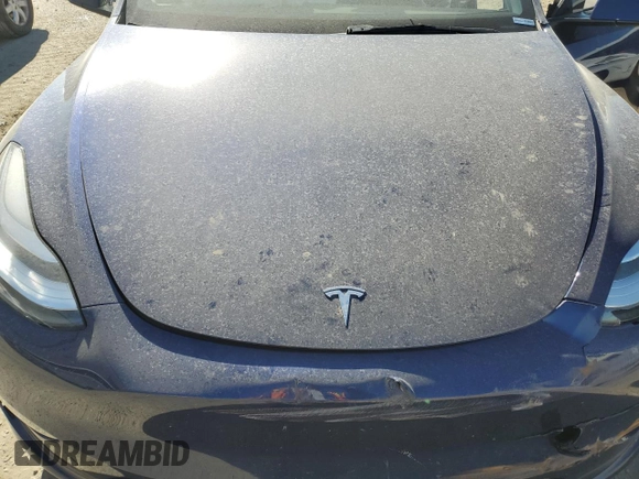 2023 Tesla Model Y Long Range with VIN 7SAYGDEE3PA081226, listed as a Copart auction lot 88674385 with Not Provided miles and Salvage Title. Bid and sale history available at DreamBid. Image 12.