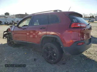 2017 Jeep Cherokee Sport with VIN 1C4PJLABXHW654803, listed as a Copart auction lot 46879225 with 138,377 mi miles and Salvage title. Bid and sale history available at DreamBid. Image 2.