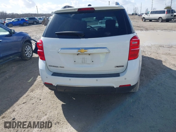2017 Chevrolet Equinox Premier with VIN 2GNFLGEK8H6213485, listed as a IAAI auction lot 41715966 with 113,457 mi miles. Bid and sale history available at carsss.com. Image 16.