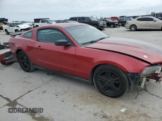 2010 Ford Mustang V6 with VIN 1ZVBP8AN2A5111910, listed as a Copart auction lot 42940665 with Not Provided miles and Salvage Title. Bid and sale history available at DreamBid. Image 4.