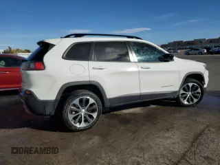 2022 Jeep Cherokee Limited with VIN 1C4PJMDX4ND555575, listed as a Copart auction lot 51074975 with 57,843 mi miles and Clean Title. Bid and sale history available at DreamBid. Image 3.