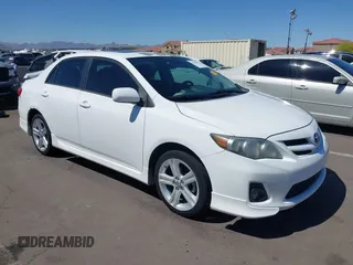 2013 Toyota Corolla L with VIN 5YFBU4EE1DP103528, listed as a IAAI auction lot 42111276 with 212,533 mi miles and . Bid and sale history available at DreamBid. Image 1.